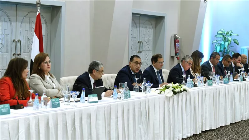 وزراء الكهرباء والبترول والتخطيط يستعرضون إمكانات وخطط إنتاج الطاقة المتجددة والهيدروجين الأخضر 