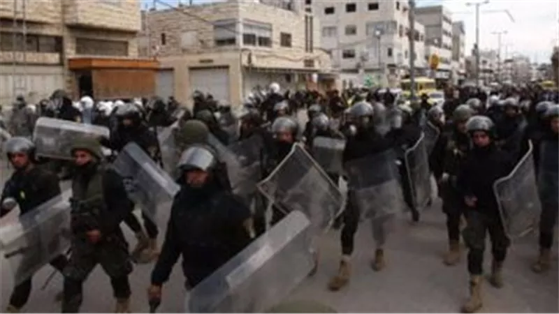 سطو مسلح على بنك فلسطين برام الله