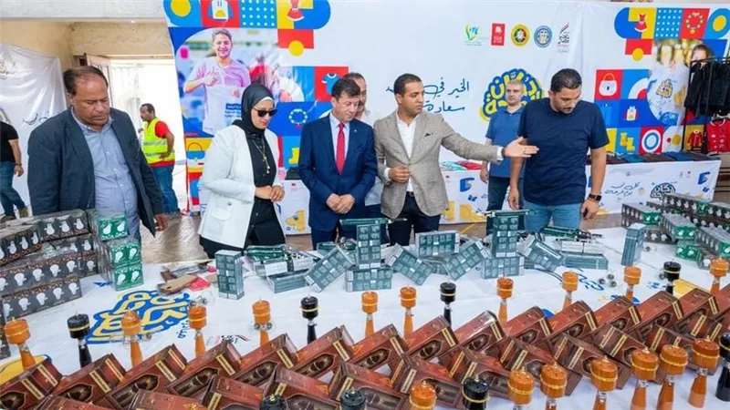 صندوق تحيا مصر ينظم معرض دكان الفرحة