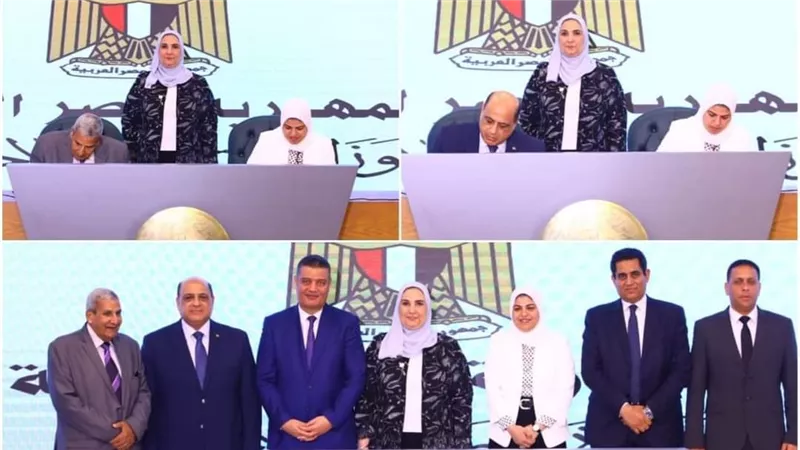 وزيرة التضامن تطلق المرحلة الأولي من برنامج دعم العمالة غير المنتظمة في 16 محافظة