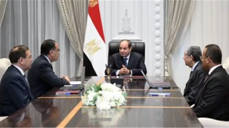 الرئيس السيسى يوجه الحكومة لتخفيف الأعباء عن المواطنين في أسرع وقت ممكن