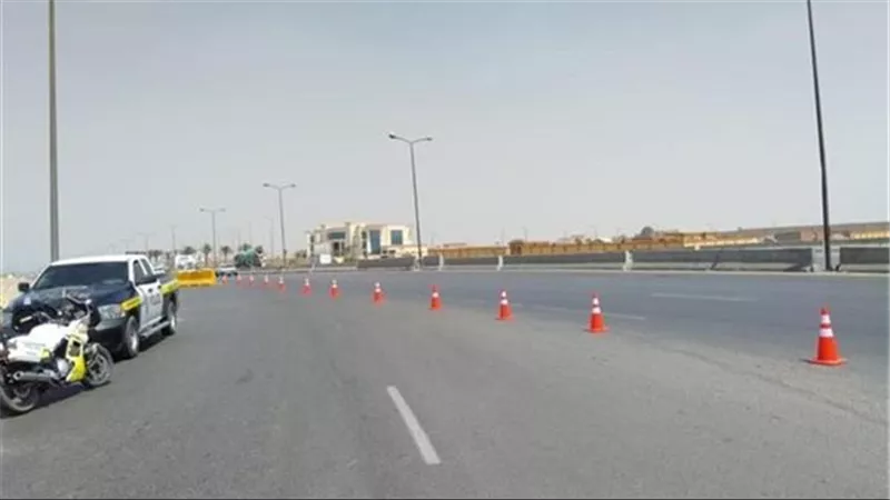 تحويلات مرورية لتنفيذ مشروع كوبرى مشاه أعلى محور حسب الله الكفراوى