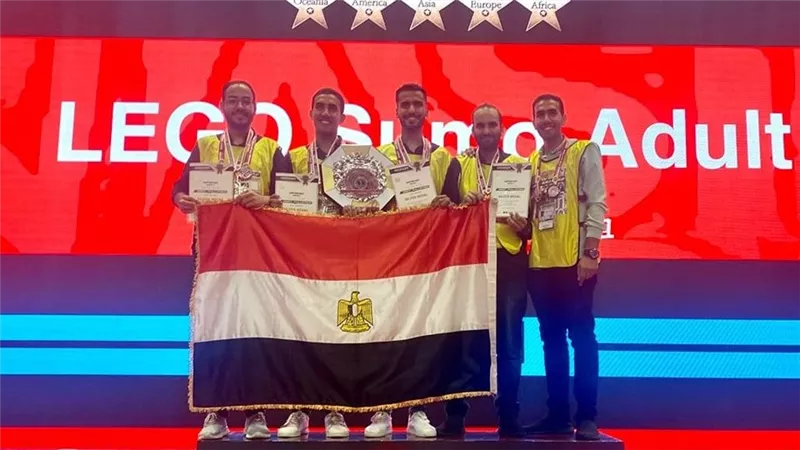 فوز هندسة السويس بالمركز الثاني في مسابقة بدولة الصين