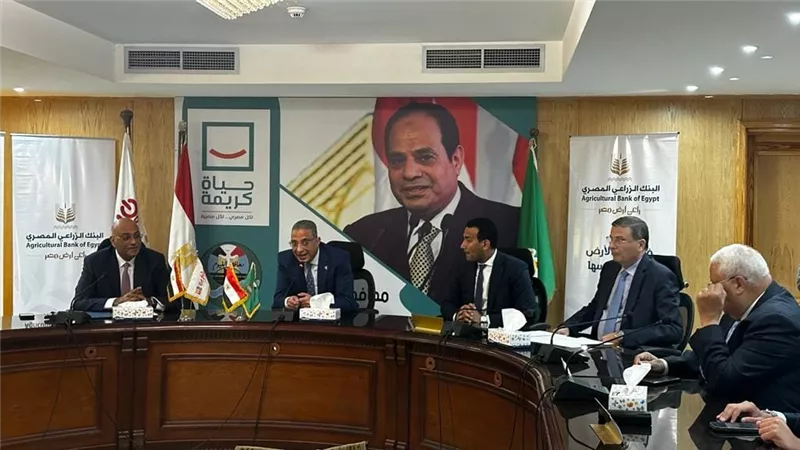 جهاز تنمية المشروعات والبنك الزراعي المصرى في ضيافة محافظة الفيوم 