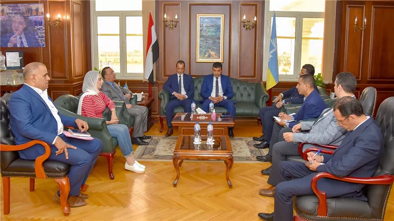 محافظ الاسكندرية يلتقي وفد المجلس القومي لحقوق الانسان 