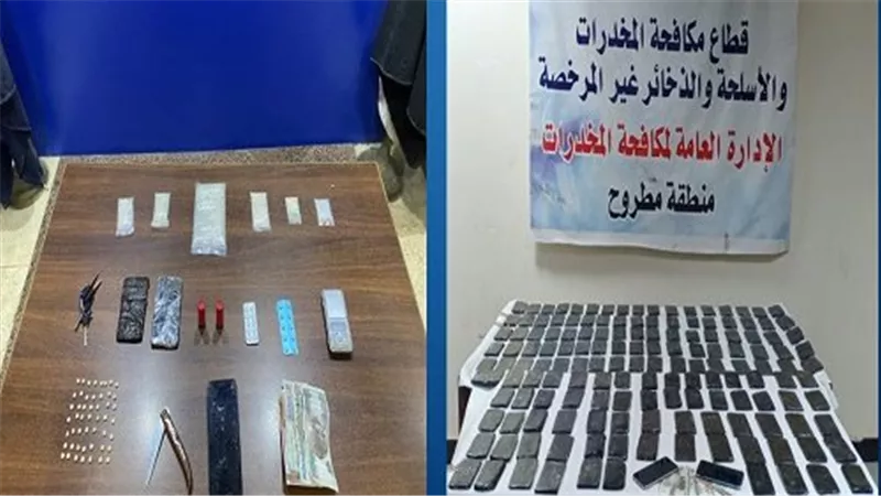 لمكافحة جرائم الإتجار فى المواد المخدرة.. جهود متواصلة لضبط العناصر الإجرامية 