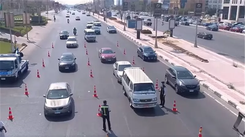تعرف على الحالة المرورية بشوارع وميادين القاهرة والجيزة