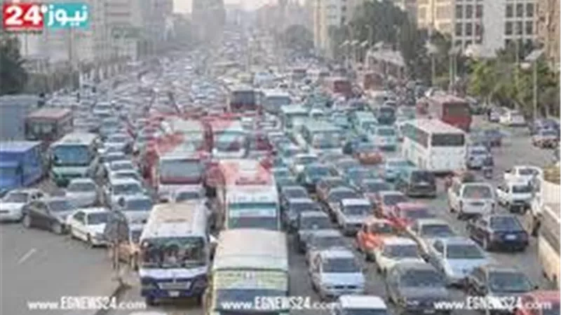 تعرف على الحالة المرورية بشوارع وميادين القاهرة والجيزة