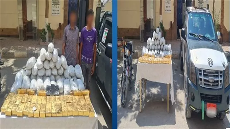وزنت 74 كيلو.. ضبط اثنين وبحوزتهم كمية من الحشيش والهيدرو بالسويس