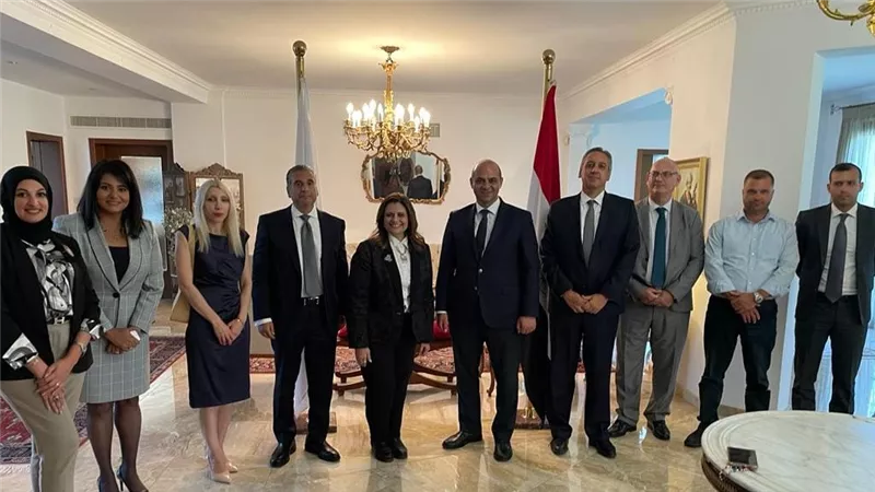 وزيرة الهجرة تعقد مباحثات ثنائية مع وزير العمل القبرصي لتعزيز التعاون المشترك في مجال تنقل العمالة 