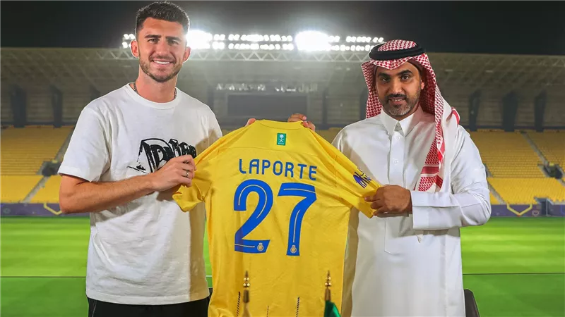الصفقة السادسة.. النصر السعودي يعلن ضم إيمريك لابورت قادمًا من مانشستر سيتي