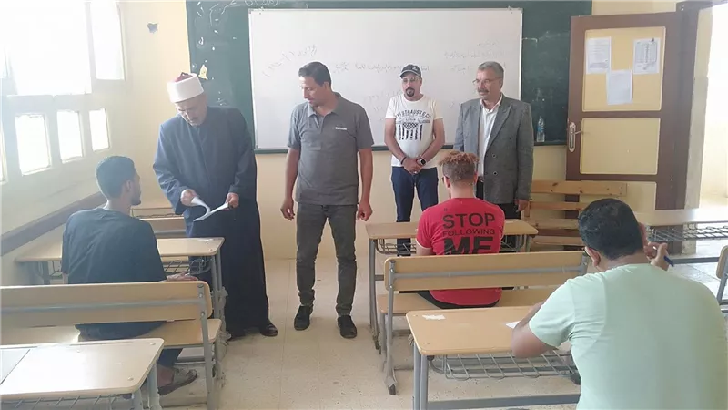 أزهر السويس يشهد ختام إمتحانات الدور الثاني للشهادة الثانوية