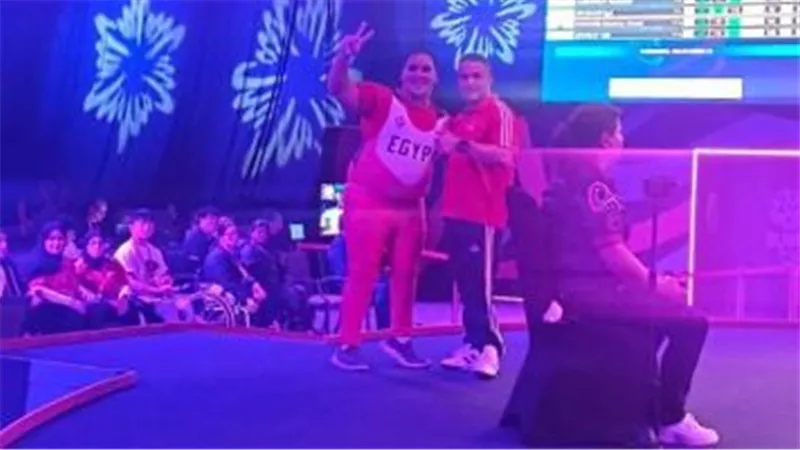 مروان أحمد يحصد ذهبيتى بطولة العالم للأثقال البارالمبى