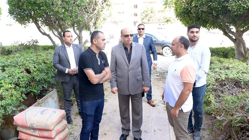 رئيس جامعة المنصورة يتفقد ما تم انجازه بتطوير وتحديث مصيف العاملين