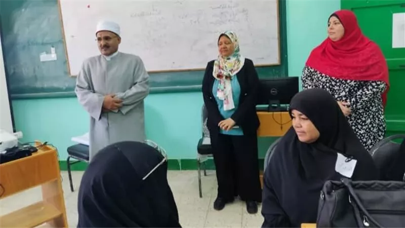 أزهر السويس يعقد تدريباً للتقييم الذاتي بمعاهد الجودة