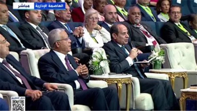 الرئيس السيسى: يمكن تنظيم هجرة مشروعة للدول التى تعانى نقص المواليد