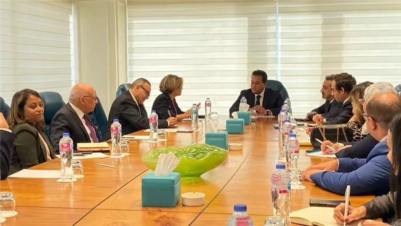 وزير الصحة يستقبل المدير الإقليمي للتنمية البشرية في منطقة الشرق الأوسط