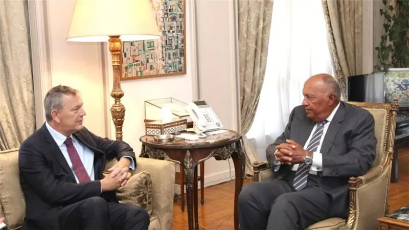 وزير الخارجية يستقبل المفوض العام لوكالة الأونروا