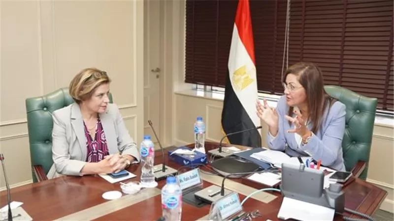 وزيرة التخطيط والتنمية الاقتصادية تبحث سبل التعاون مع وفد البنك الدولي