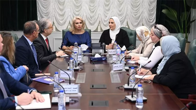 القباج تستقبل وزيرة رعاية الأسرة بدولة صربيا  وتبحثان تعزيز التعاون