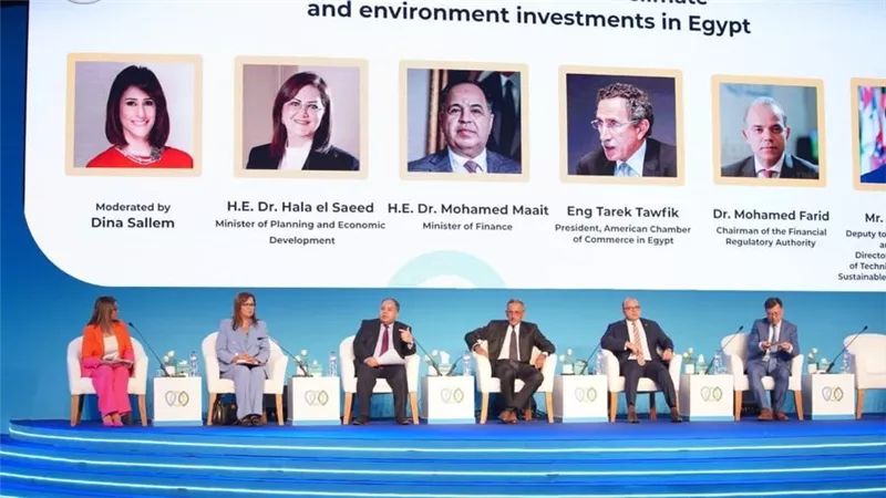 وزيرة التخطيط والتنمية الاقتصادية تشارك في فعاليات مؤتمر مصر الأول للاستثمار البيئي والمناخي
