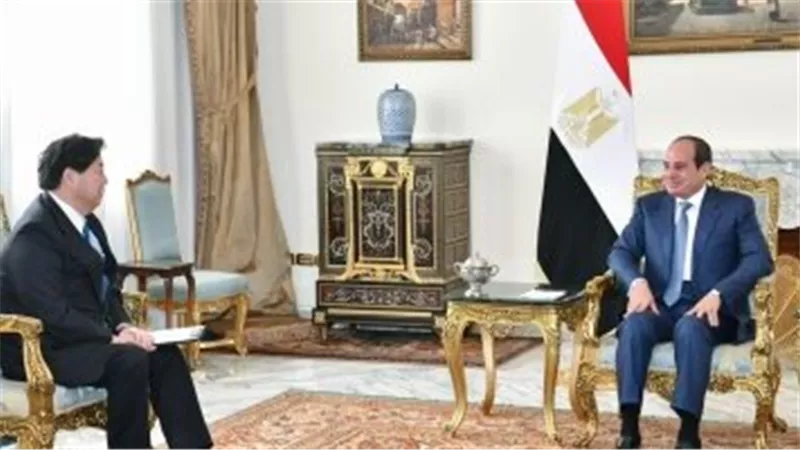 الرئيس السيسي يؤكد الاهتمام بالاستفادة من التجربة اليابانية فى التعليم