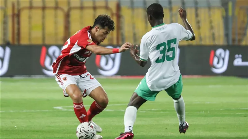 بهدف رضا سليم.. الأهلي يتقدم على المصري في الشوط الأول بالدوري 
