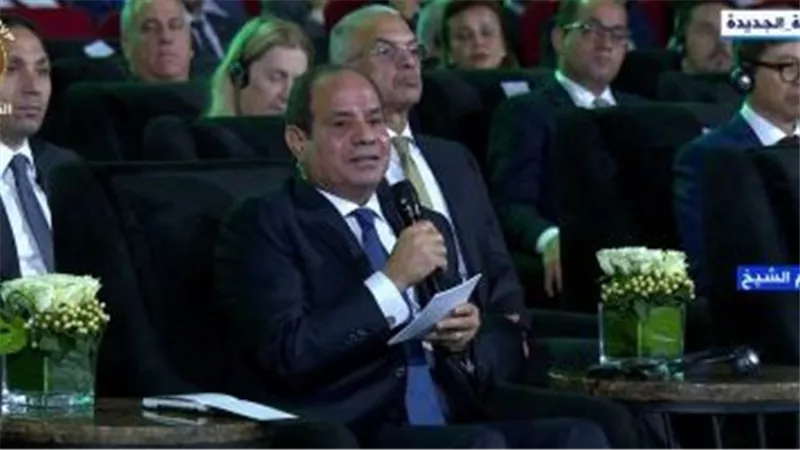 السيسي: الظروف الاقتصادية العالمية تحتاج للمزيد من التمويل منخفض التكلفة.. ونقدر وندعم القطاع الخاص
