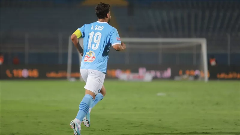 قذيفة السعيد تمنح التقدم لـ بيراميدز علي الزمالك في شوط الأول