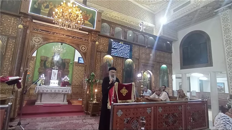 كنائس إيبارشية السويس تحتفل بعشية عيد الصليب
