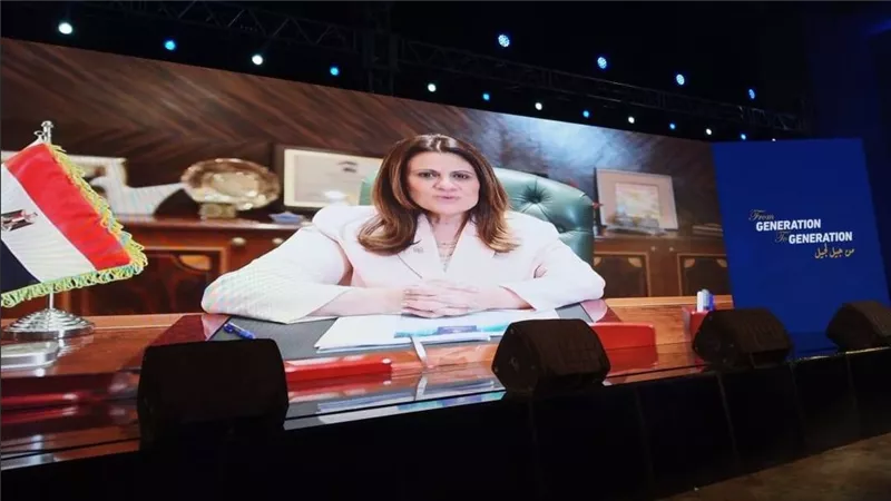 وزيرة الهجرة تشارك في احتفالية مؤسسة Coptic Orphans 