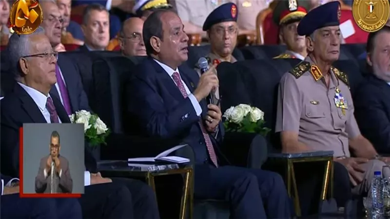 نص كلمة الرئيس السيسي في الندوة التثقيفية بمناسبة الذكرى الـ