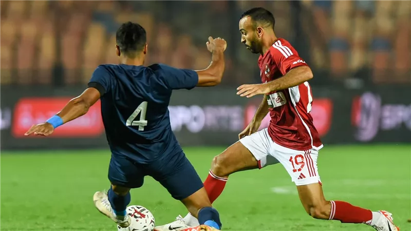 بهدف معلول.. الأهلي يتقدم على إنبي في الشوط الأول بكأس مصر