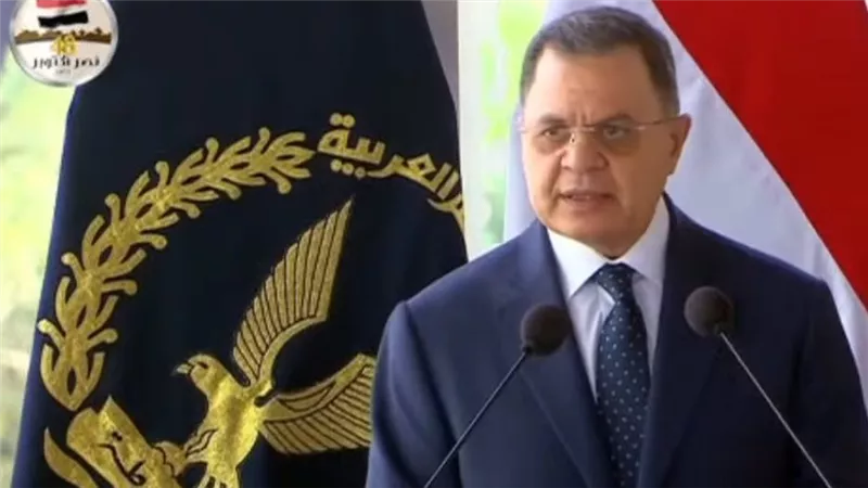 نص كلمة وزير الداخلية خلال الاحتفال بتخريج دفعة جديدة في كلية الشرطة