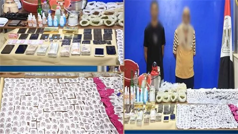  بعد خلطها بمخدر الحيوانات.. حبس تشكيل عصابي تخصص في ترويج المواد المخدرة