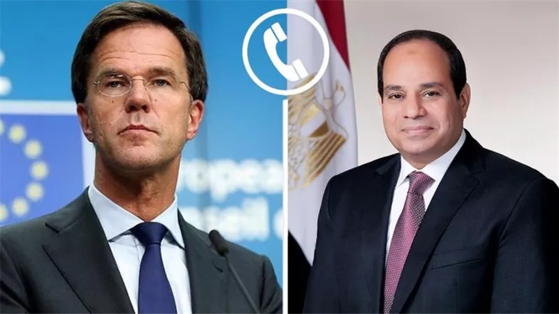  التطورات في قطاع غزة| تفاصيل مباحثات الرئيس السيسي ورئيس وزراء هولندا.. هاتفياً 