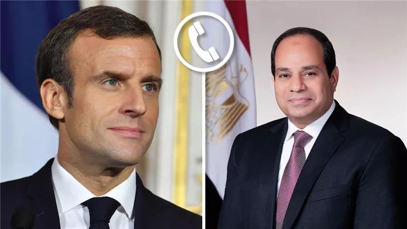  في إطار التشاور المستمر.. الرئيس السيسي يتلقى إتصالآ من نظيره الفرنسي