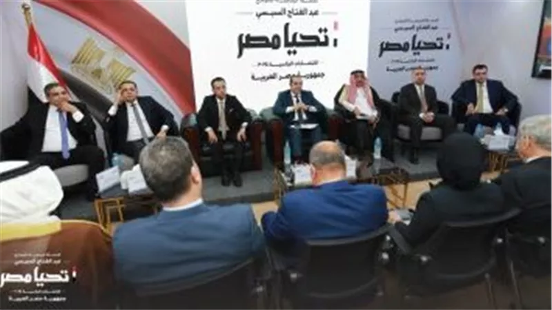 حملة المرشح الرئاسي عبدالفتاح السيسي تستقبل وفدا من مجلس القبائل والعائلات العربية