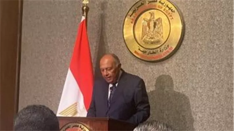 وزير الخارجية يستقبل نظيره التركى فى قصر التحرير ومؤتمر صحفى بعد قليل