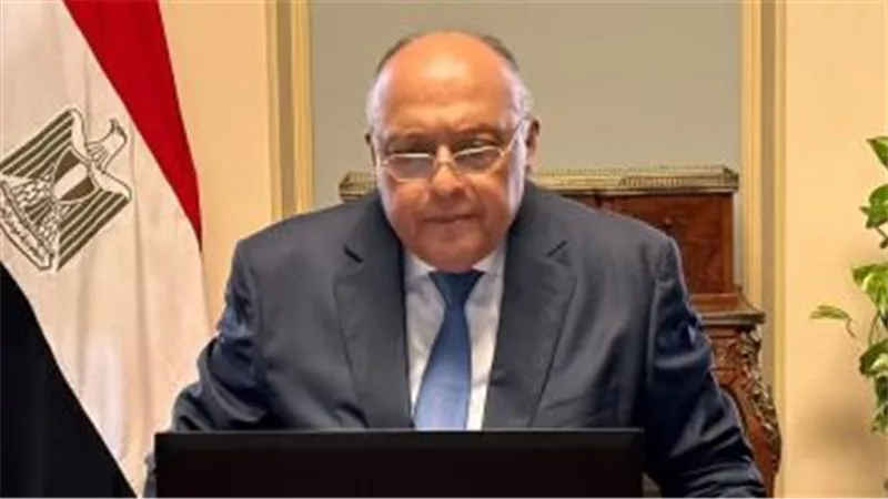 سامح شكري: معبر رفح تعرض للقصف 4 مرات.. وتشويه موقفنا مرفوض