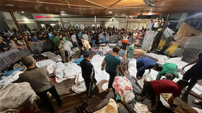 في القريب العاجل..  الأمم المتحدة: فتح تحقيق خاص بالعدوان الإسرائيلي على مستشفى المعمداني بقطاع غزة 