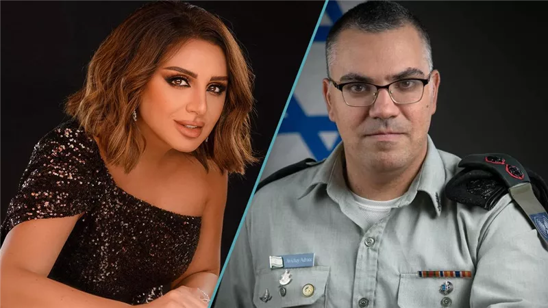 ابنها وصفه بـ الصرصار.. أنغام تهين أفيخاي أدرعي في مشاجرة على 