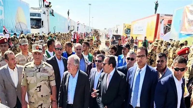 غوتيريش من حدود غزة: لا نريد أن يعاقب سكان القطاع مرتين