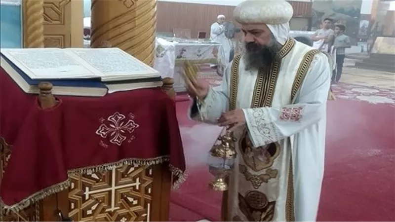 أسقف السويس يلتقى خدام كنيسة الشهيد العظيم مارجرجس