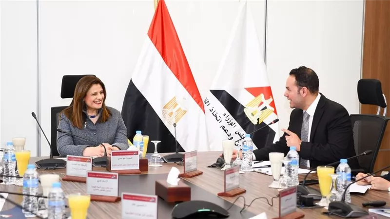 وزيرة الهجرة متحدثا رئيسيا في ورشة عمل لمناقشة سُبل تعزيز تحويلات المصريين بالخارج