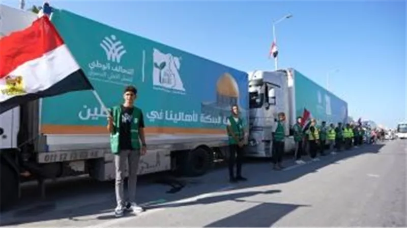 الهلال الأحمر الفلسطيني: تسلمنا أجهزة لتنقية المياه ونعاني من عجز في الأكفان