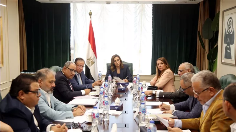 وزيرة الثقافة تجتمع وقيادات الوزارة لمناقشة الخطة الاستثمارية للوزارة خلال الفترة المُقبلة