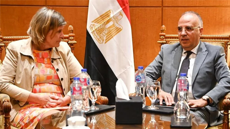 الدكتور سويلم يلتقى المبعوث الهولندي الخاص للمياه