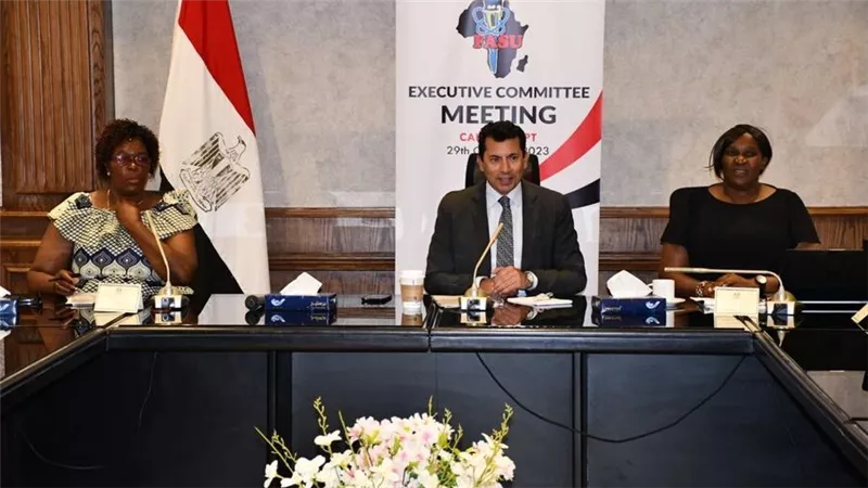 وزير الشباب والرياضة يترأس اجتماعات اللجنة التنفيذية للاتحاد الافريقي للرياضة الجامعية