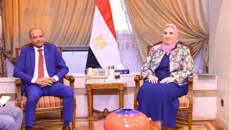 القباج تستقبل رئيس البورصة المصرية ويبحثان التعاون بشأن دراسة فرص الاستثمار المجتمعي 